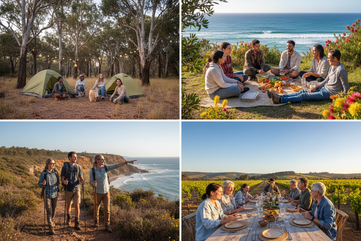 Compostar 72hr leak-proof paper FOGO bags for hiking, camping, picnic, and backyard gathering waste in Australia.