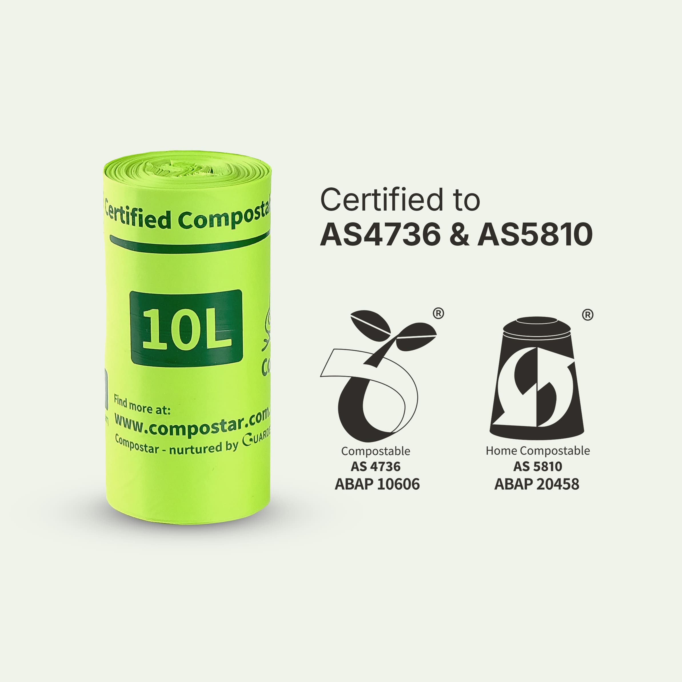 Certified Organics Bin Liners for council bins. Approved FOGO Bin Liners & Green bin bags Council solution.