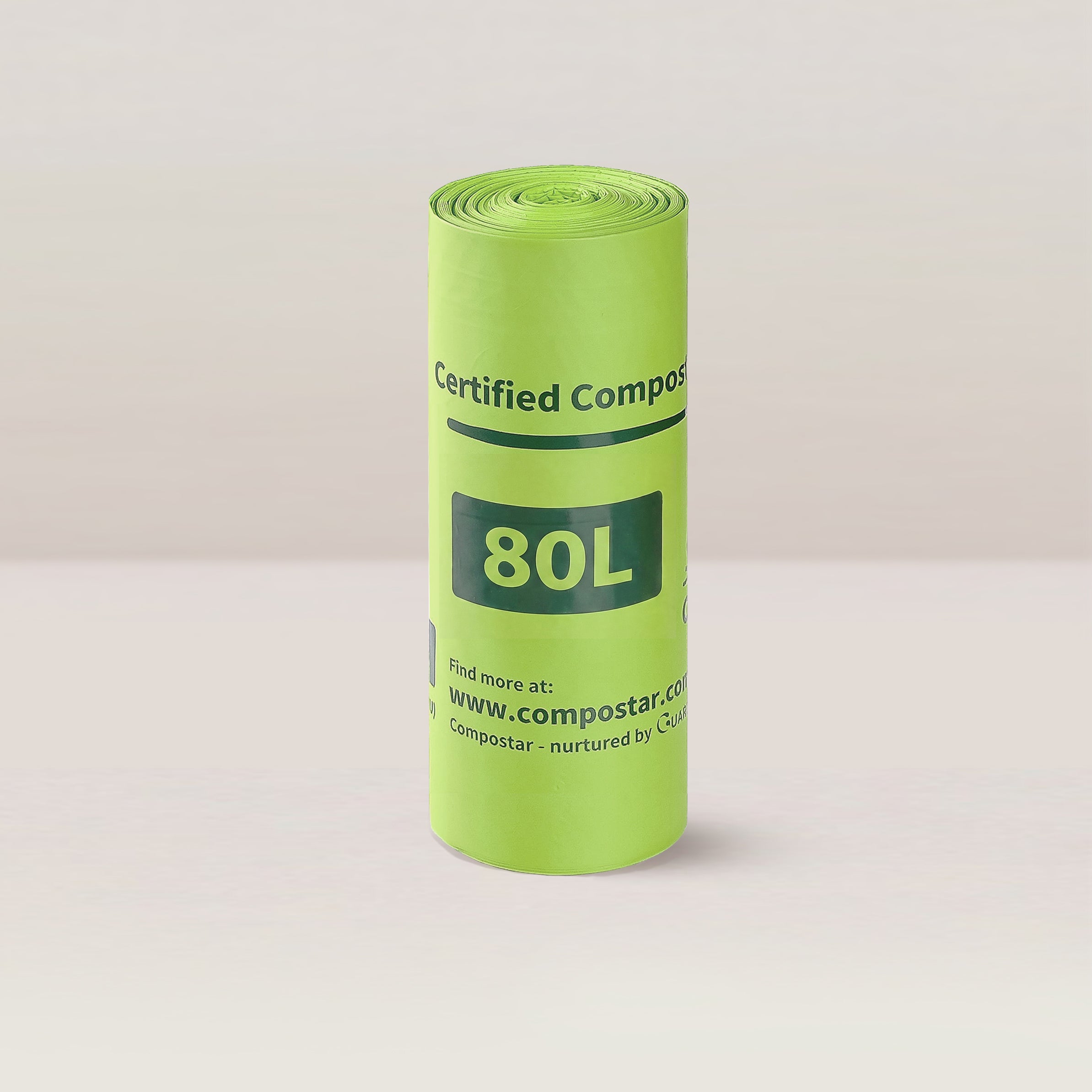 80L Commercial Compostable Bin Liners – Carton Pack