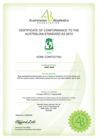 CERTIFICATE OF CONFORMANCE TO THEAUSTRALIAN STANDARD AS 5810