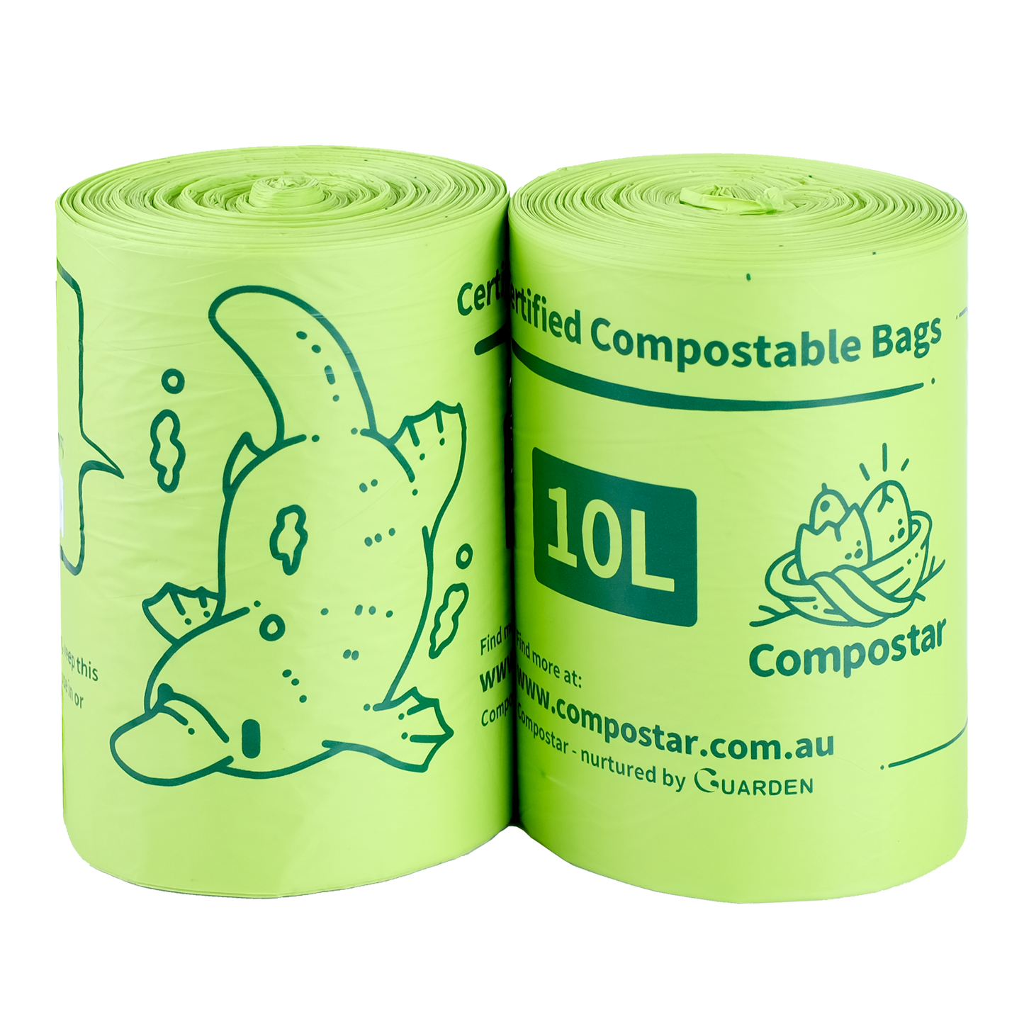 Certified Compostable Bags (10L)