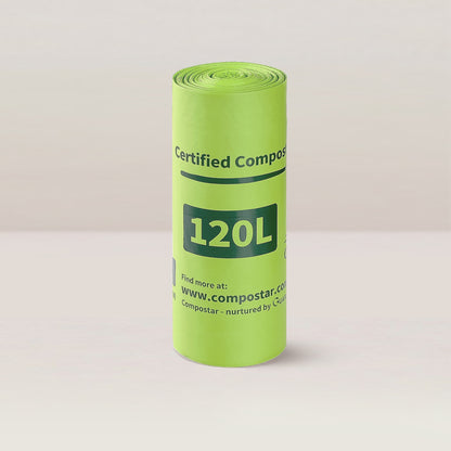 120L Compostable Wheelie Bin Liners – Carton Pack
