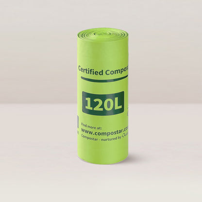 120L Compostar compostable film liner roll for wheelie bins and food waste