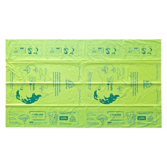 Certified Compostable Bags (120L)