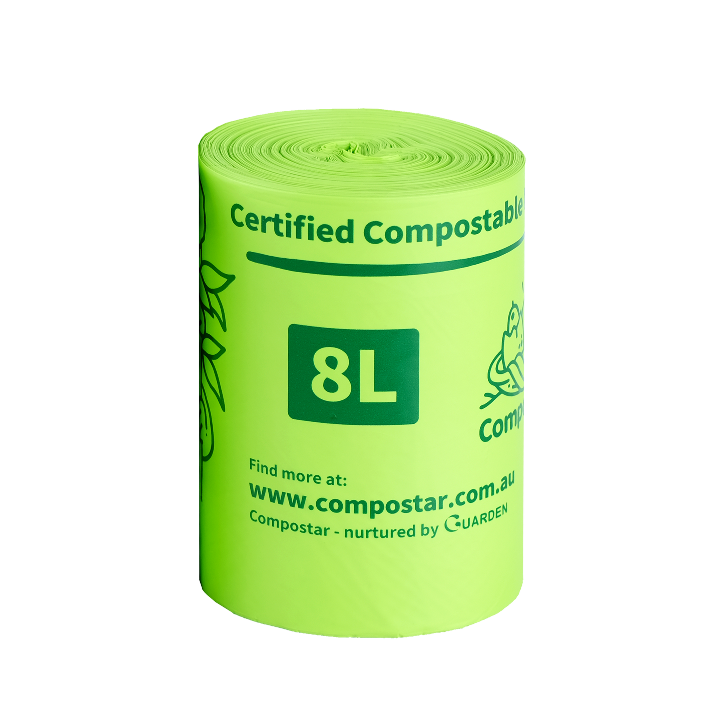 Certified Compostable Bags - 8L (Preorder)