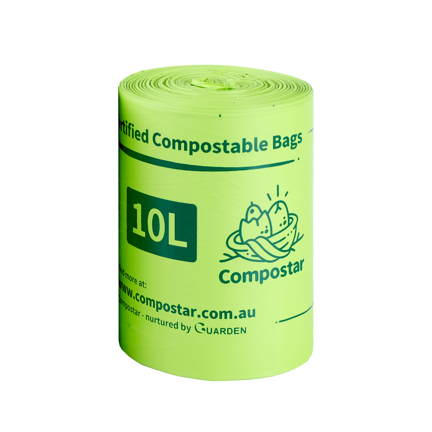 Certified Compostable Bags - 10L (Preorder)