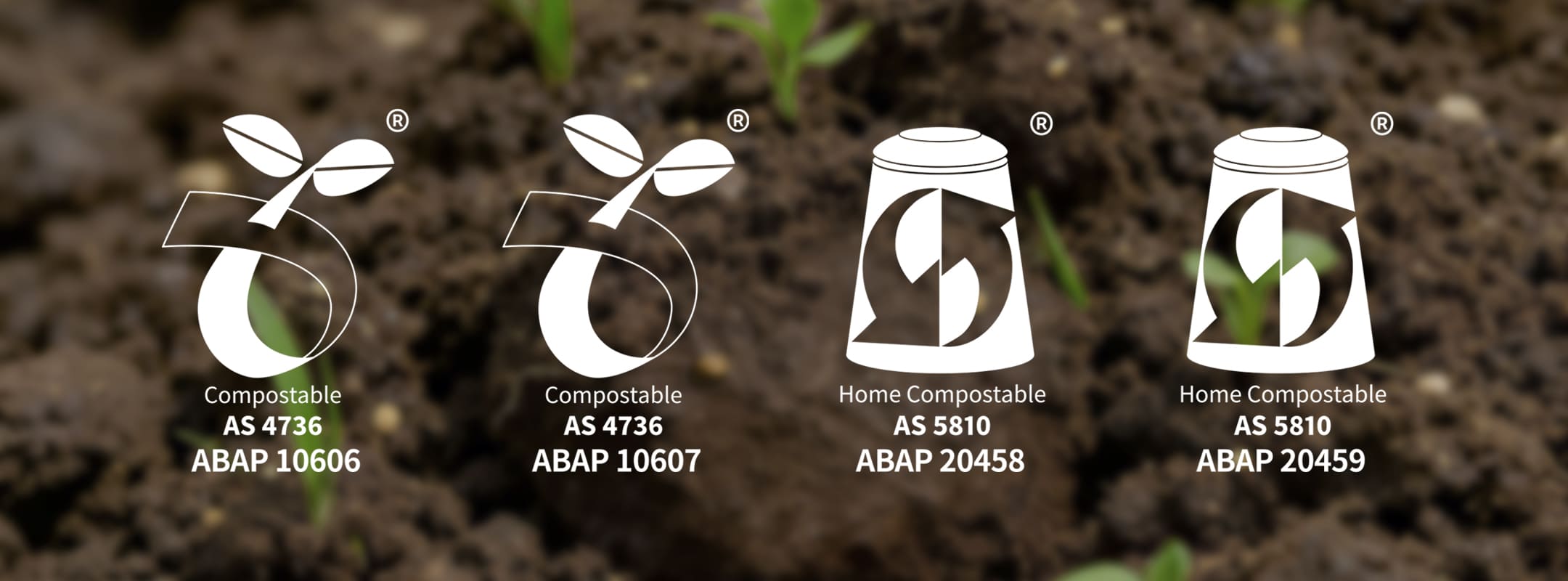 Compostable Certifications (AS4736 and AS 5810) 