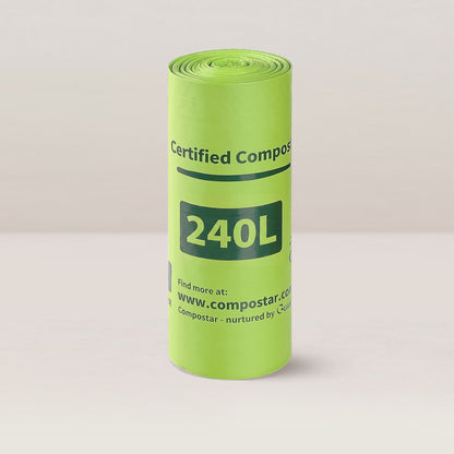 240L Compostar compostable film liner roll for large wheelie bins and food waste