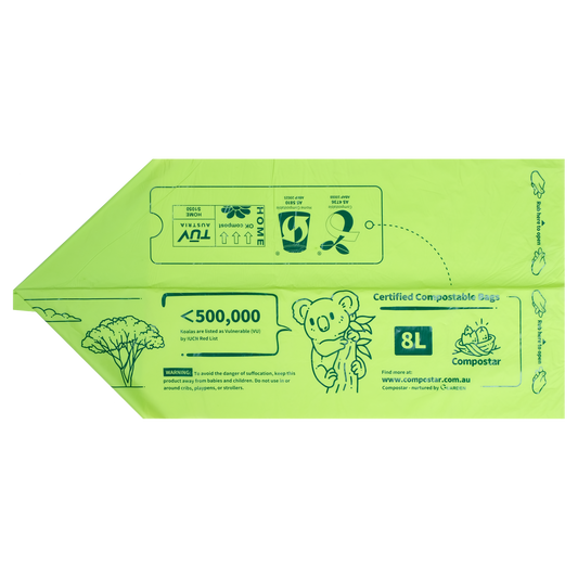 Certified Compostable Bags (8L)